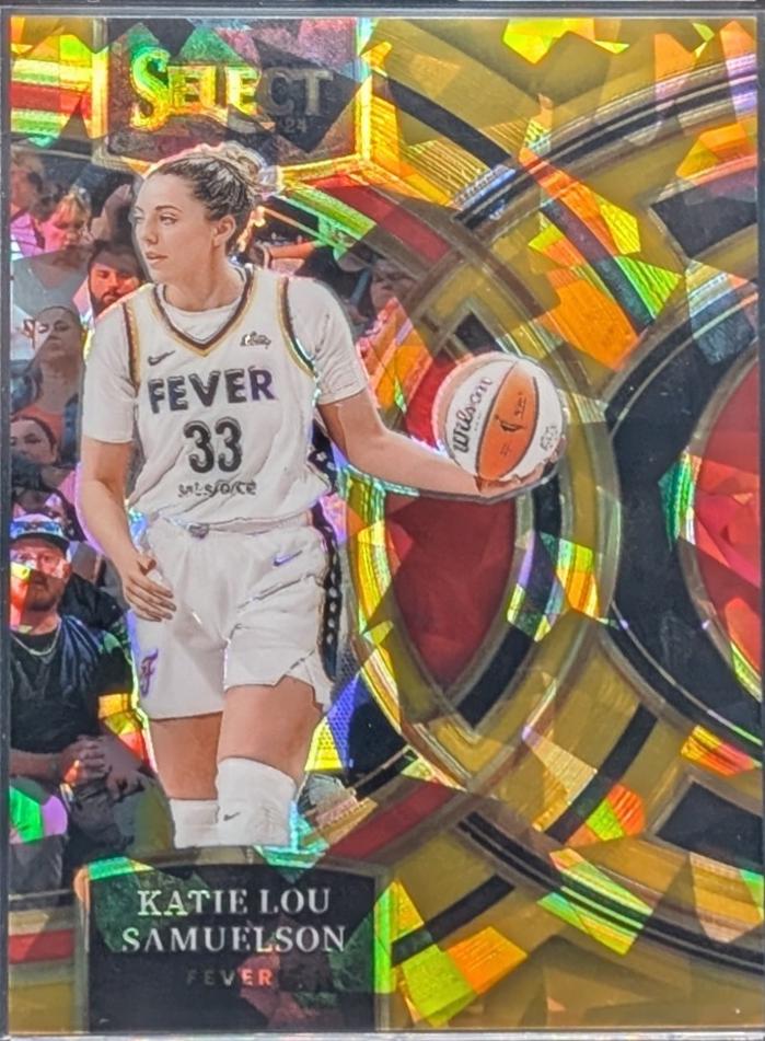 Katie Lou Samuelson [Ice Gold Prizm] #125