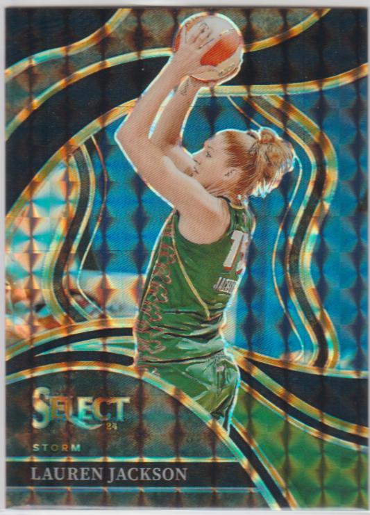 Lauren Jackson [Black Finite Prizm] #236