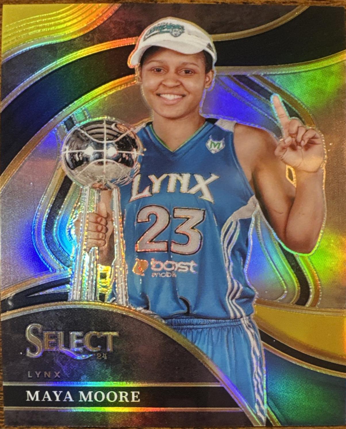 Maya Moore [Black Gold Prizm] #245