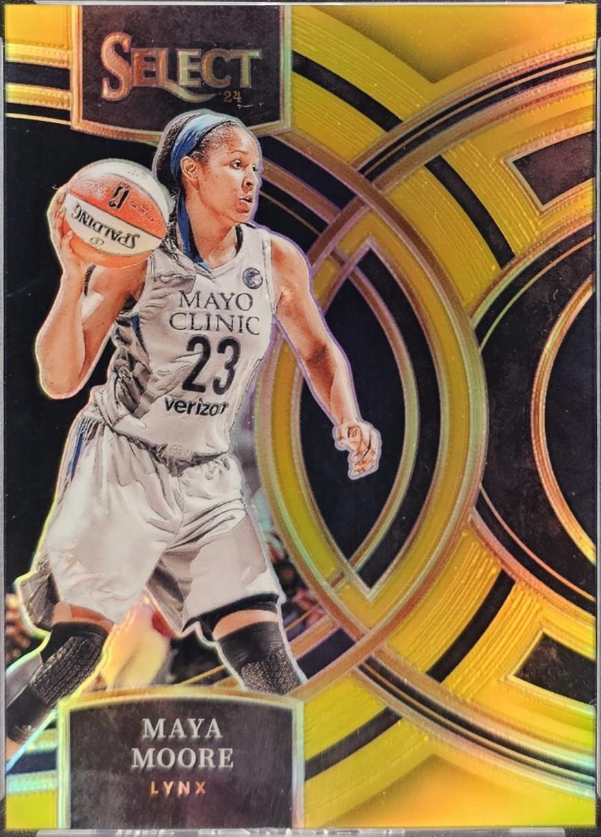 Maya Moore [Gold Prizm] #108