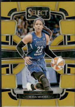 Maya Moore [Gold Prizm] #15