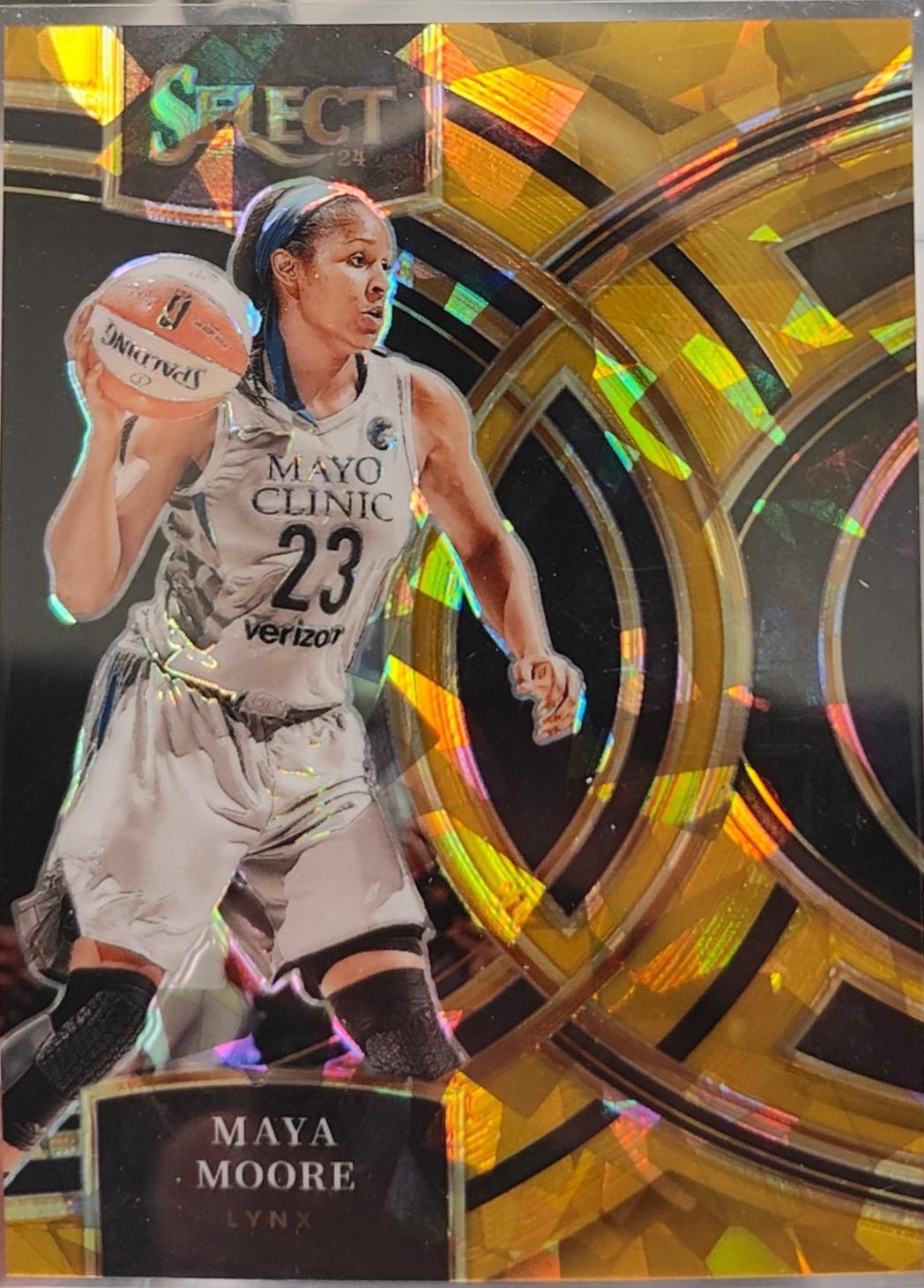 Maya Moore [Ice Gold Prizm] #108