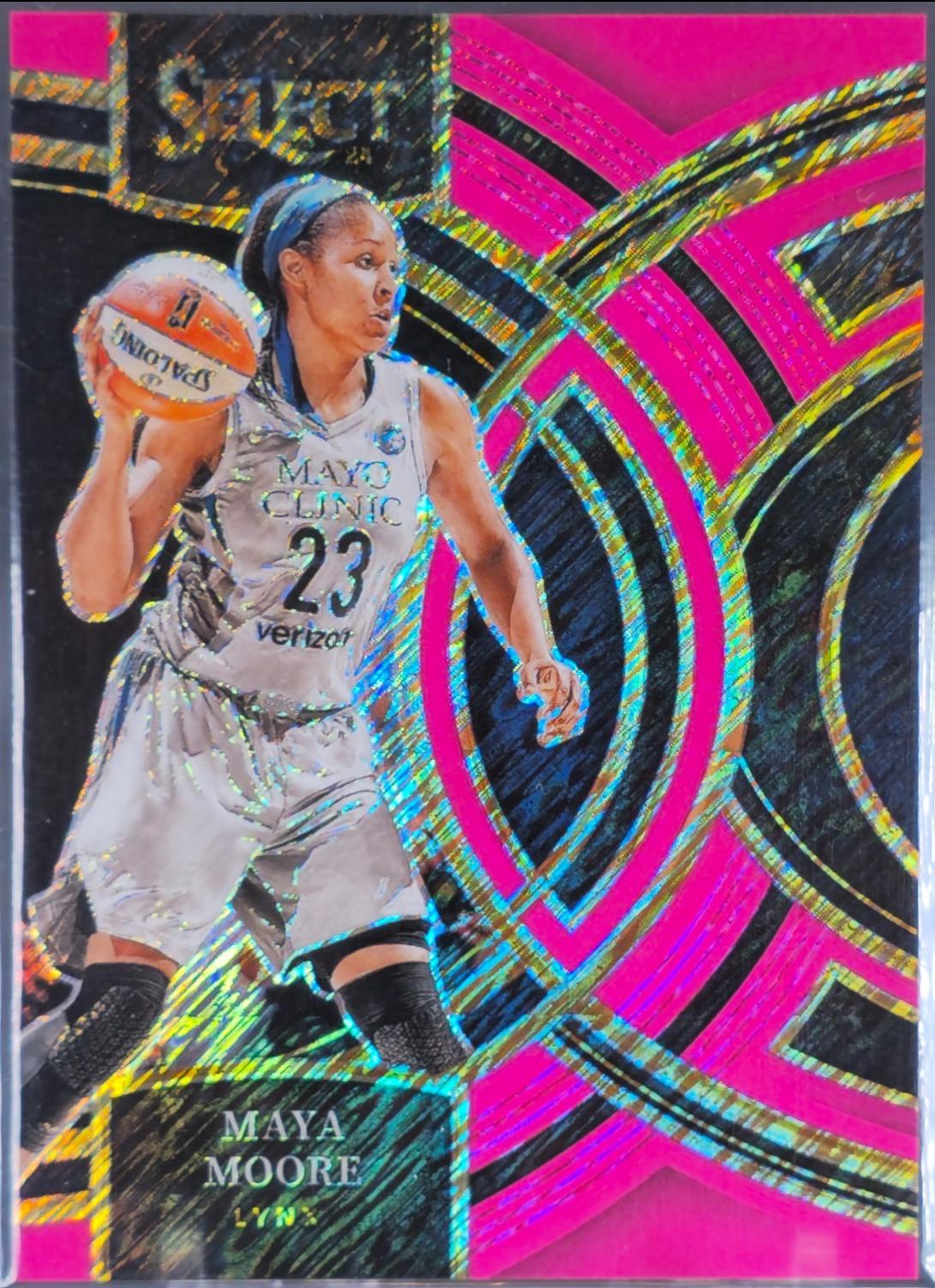 Maya Moore [Pink Shimmer Prizm FOTL] #108