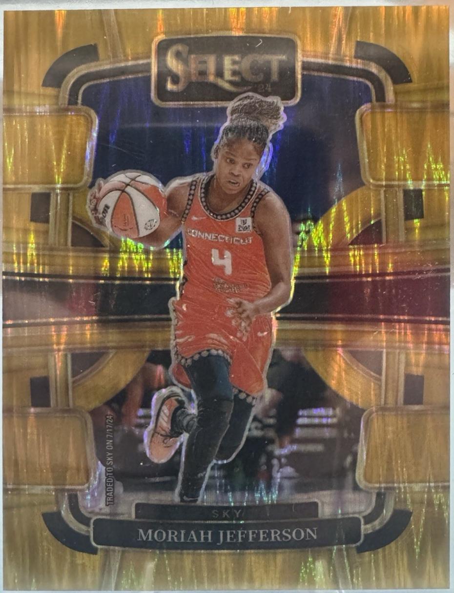 Moriah Jefferson [Gold Flash Prizm] #92