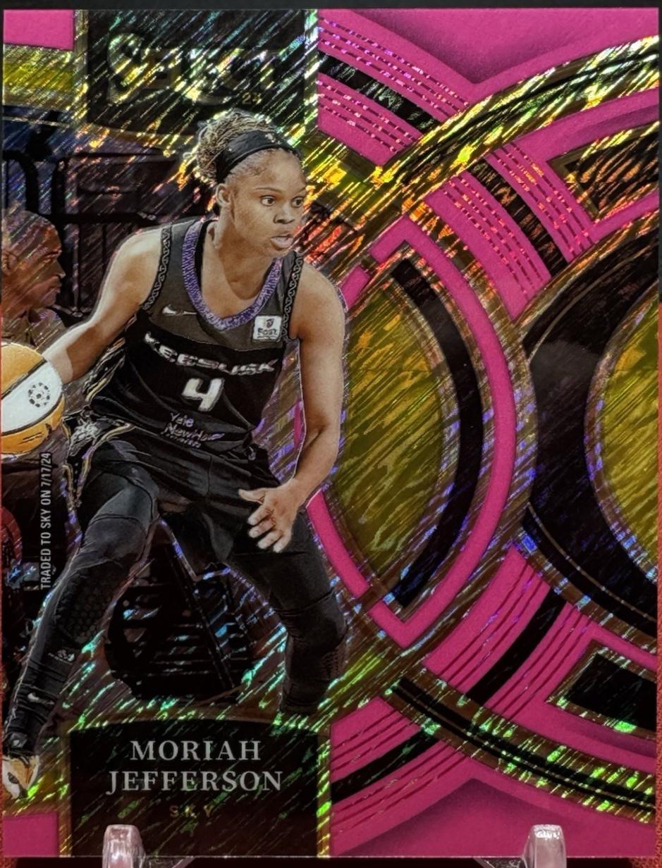 Moriah Jefferson [Pink Shimmer Prizm FOTL] #121