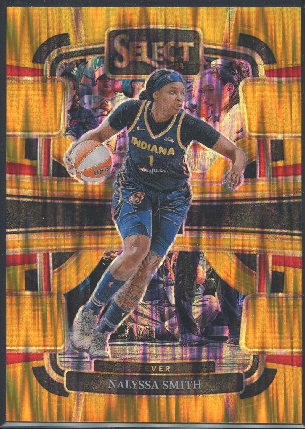 NaLyssa Smith [Gold Flash Prizm] #49