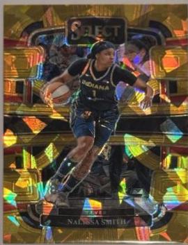 NaLyssa Smith [Ice Gold Prizm] #49