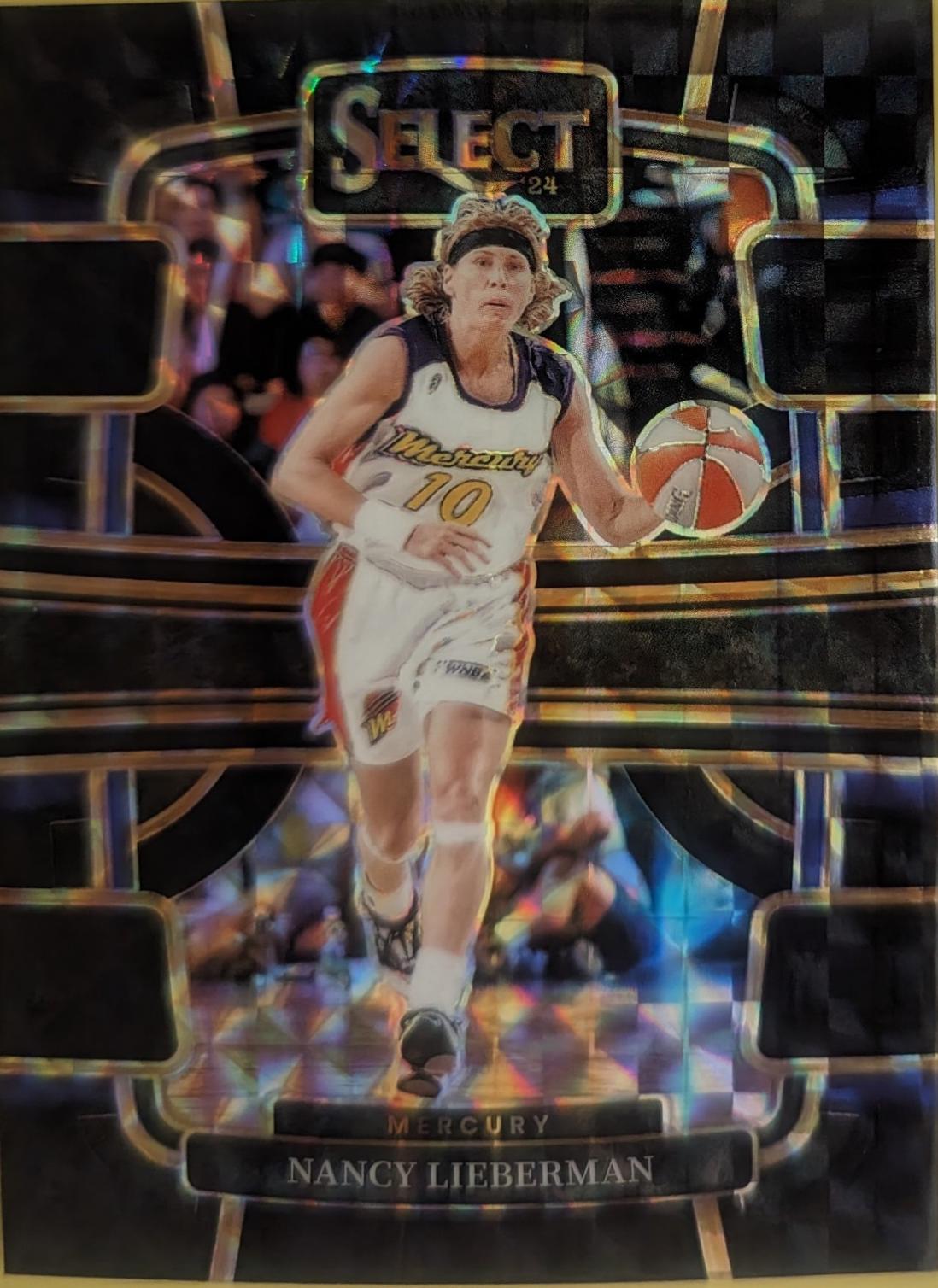 Nancy Lieberman [Black Finite Prizm] #96