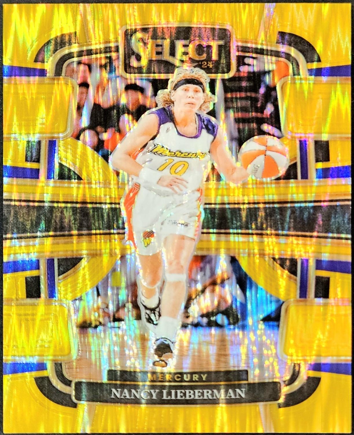 Nancy Lieberman [Gold Prizm] #96