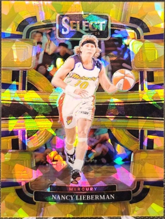 Nancy Lieberman [Ice Gold Prizm] #96