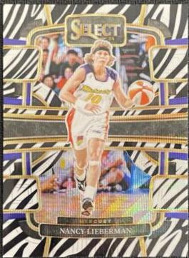 Nancy Lieberman [Zebra Prizm] #96