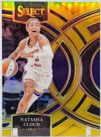 Natasha Cloud [Gold Prizm] #115