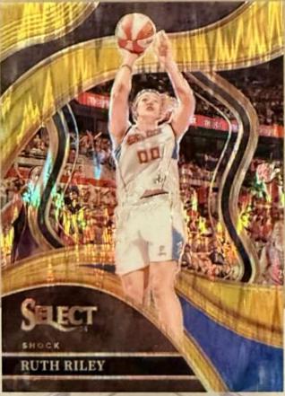 Ruth Riley [Gold Flash Prizm] #223