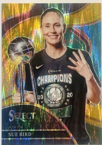 Sue Bird [Gold Flash Prizm] #244
