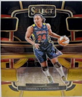 Tamika Catchings [Black Gold Prizm] #26