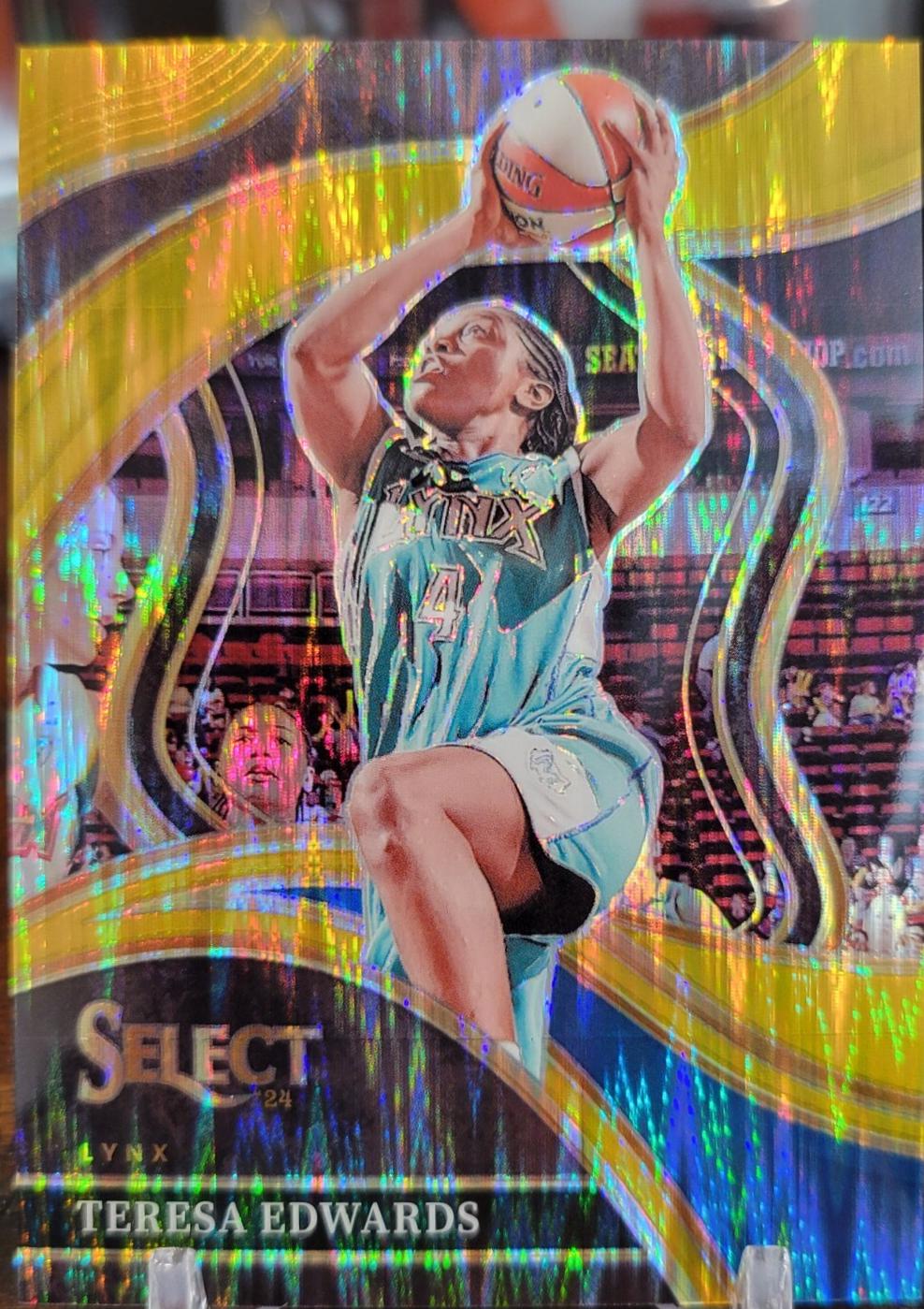Teresa Edwards [Gold Flash Prizm] #230