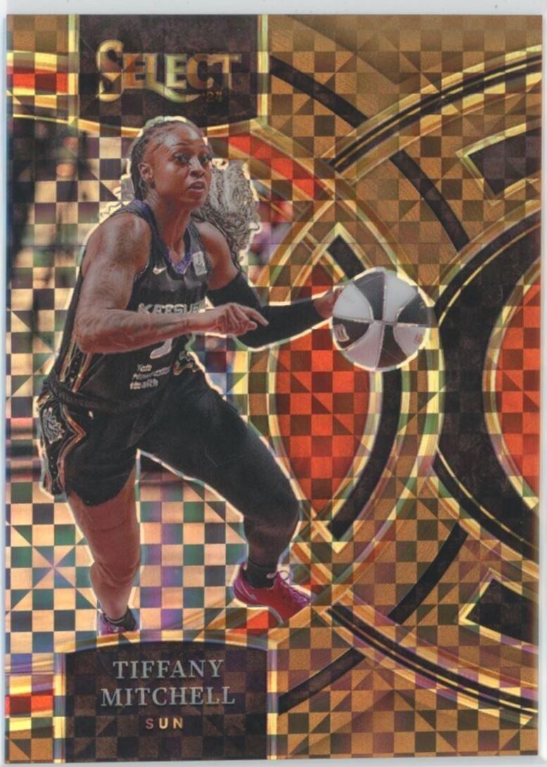 Tiffany Mitchell [Bronze Checker Prizm] #189