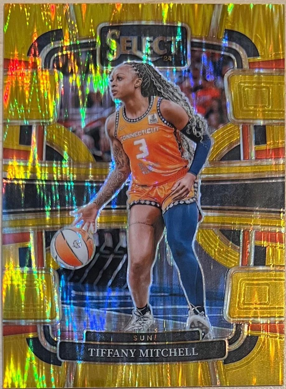 Tiffany Mitchell [Gold Flash Prizm] #44