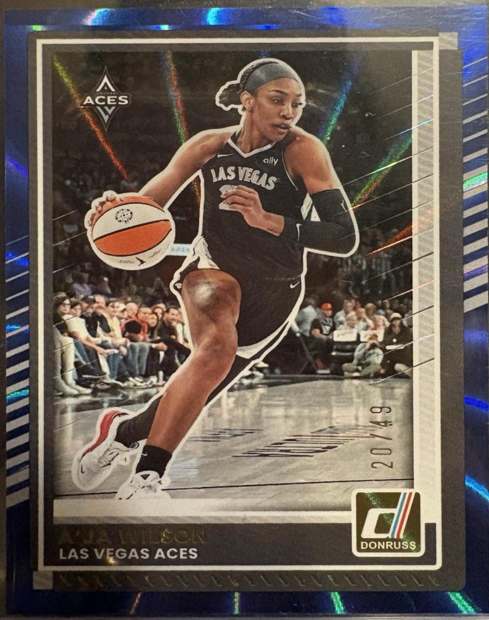 A'ja Wilson [Blue Laser] #82