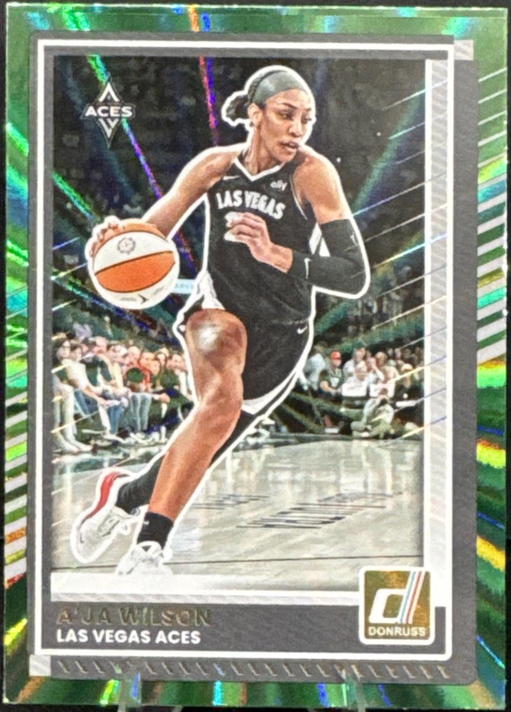 A'ja Wilson [Green Laser] #82