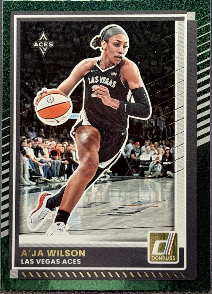 A'ja Wilson [Green Shimmer] #82