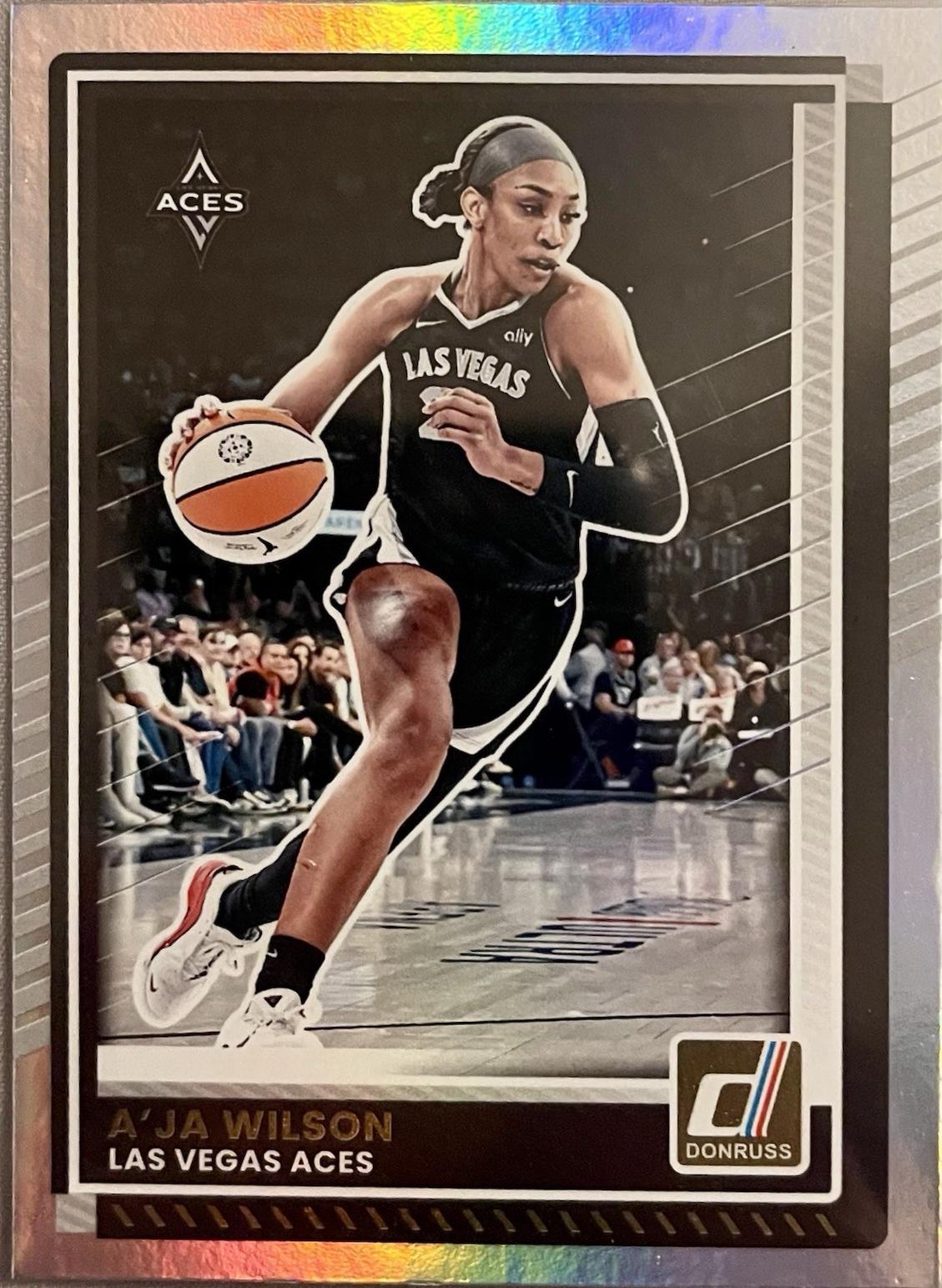 A'ja Wilson [Holo Black Laser] #82
