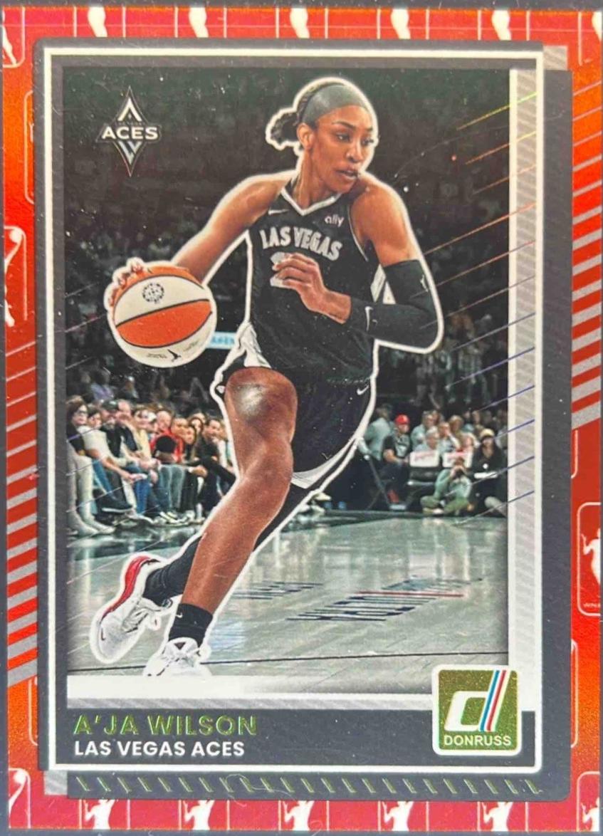 A'ja Wilson [Holo WNBA Logo] #82