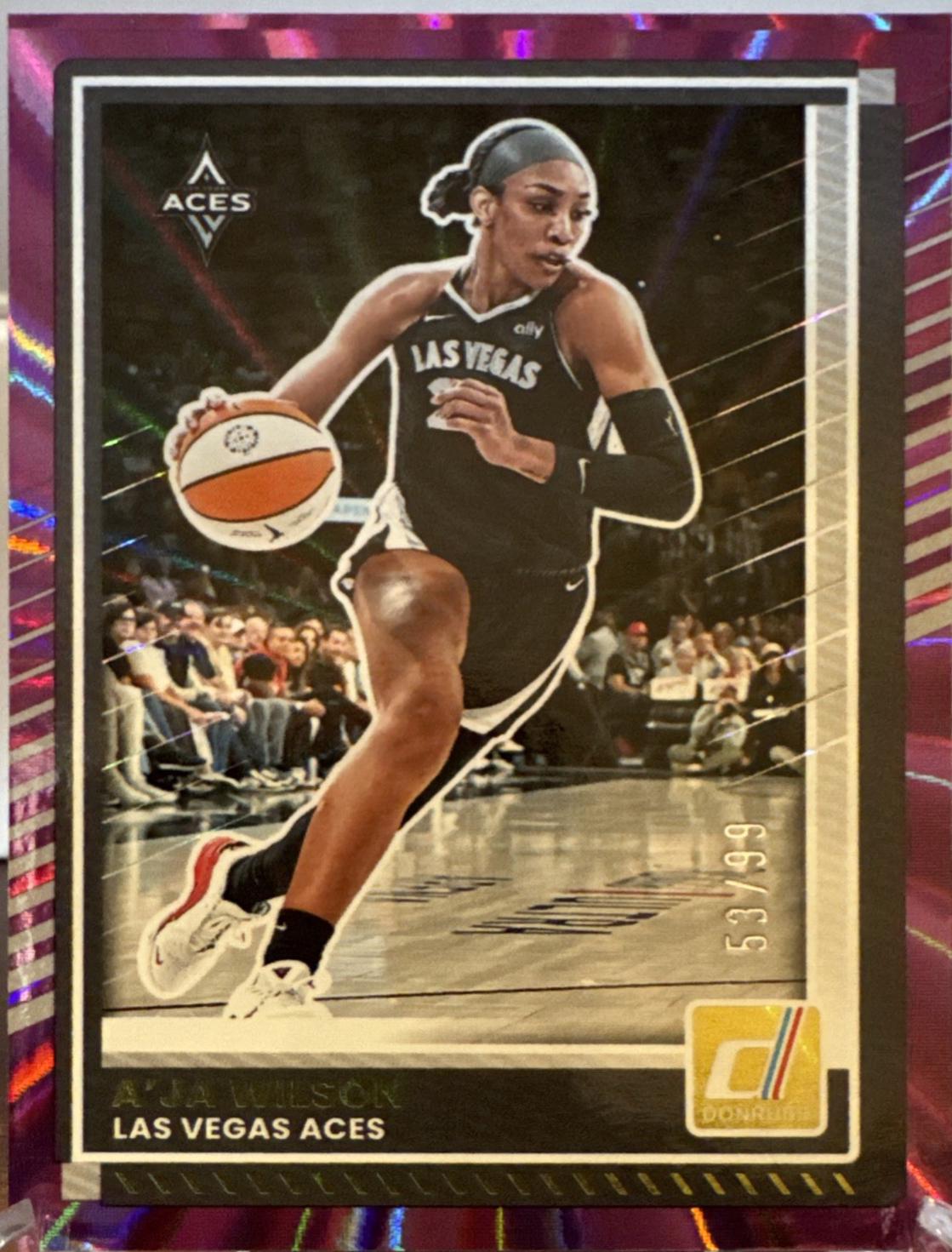 A'ja Wilson [Purple Laser] #82