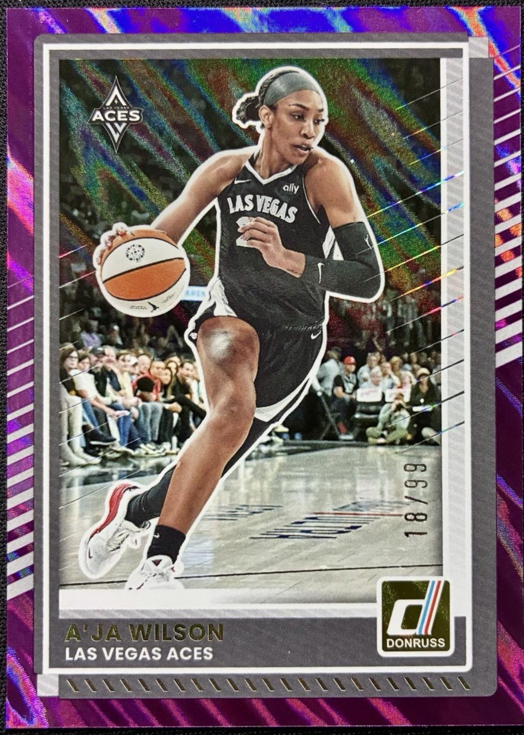 A'ja Wilson [Purple Lava] #82