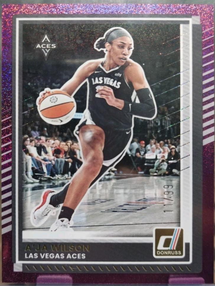 A'ja Wilson [Purple Shimmer] #82