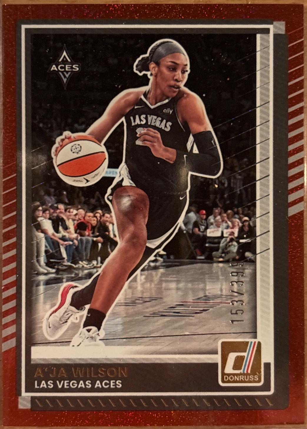 A'ja Wilson [Red Shimmer] #82