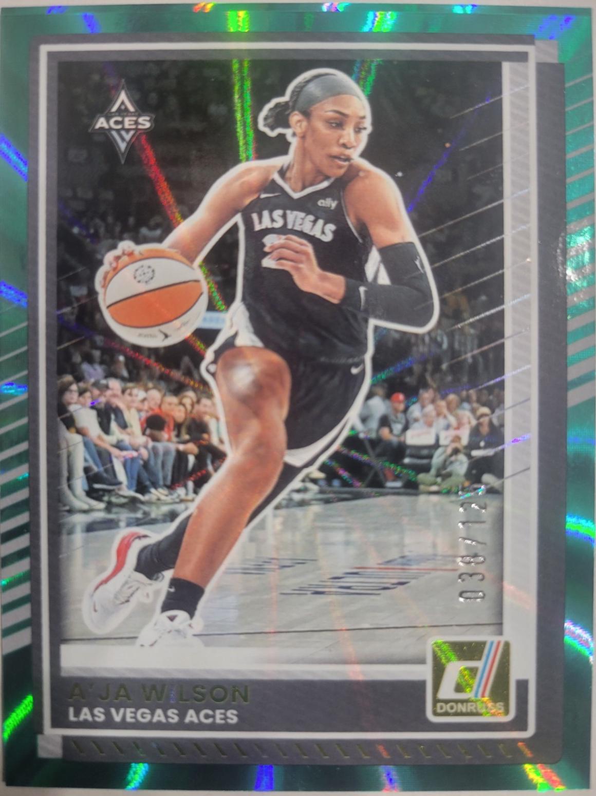 A'ja Wilson [Teal Laser] #82