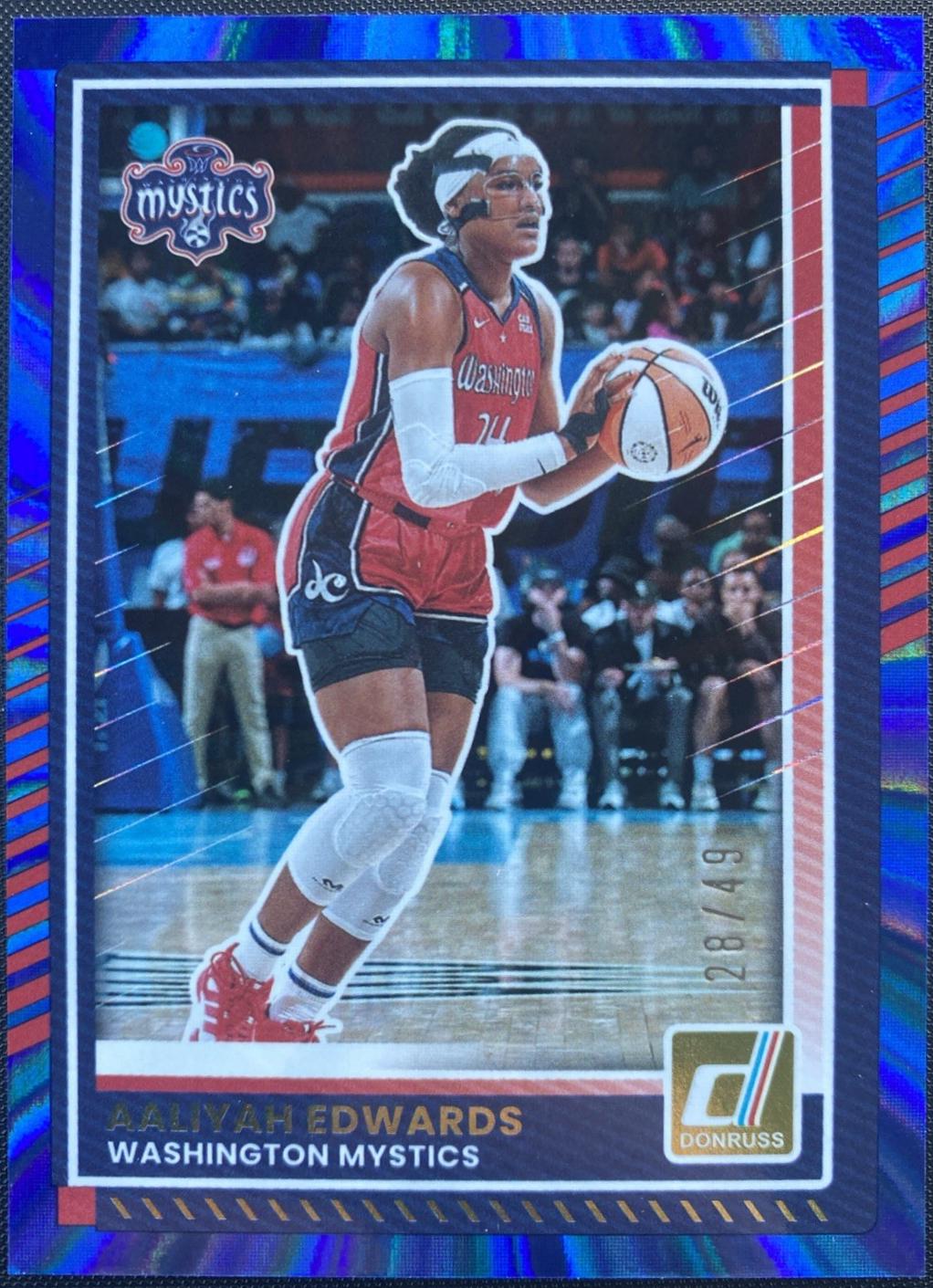 Aaliyah Edwards [Blue Laser] #16