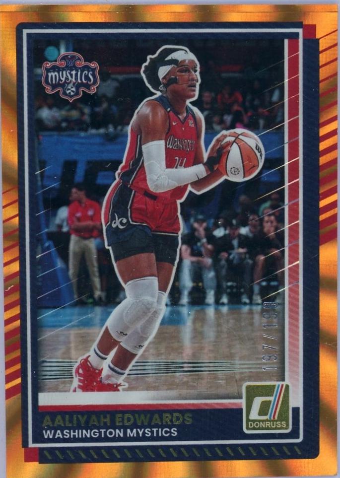 Aaliyah Edwards [Orange Laser] #16