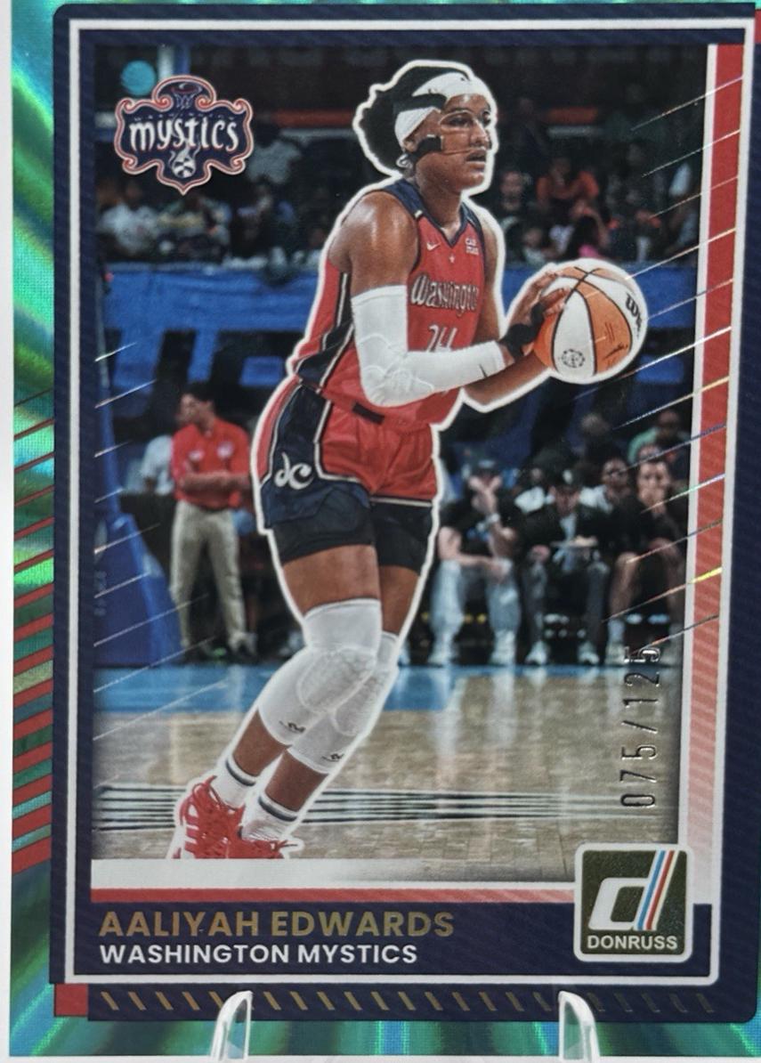 Aaliyah Edwards [Teal Laser] #16
