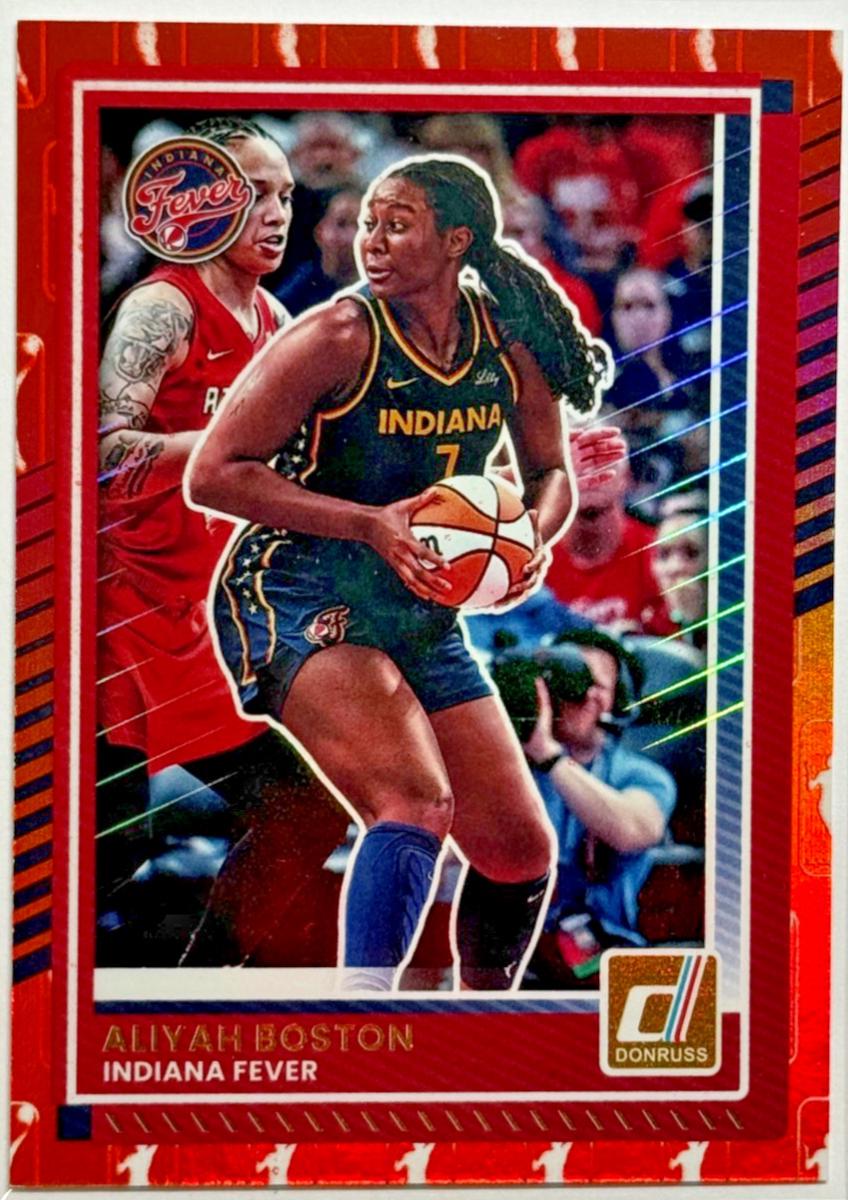 Aliyah Boston [Holo WNBA Logo] #1