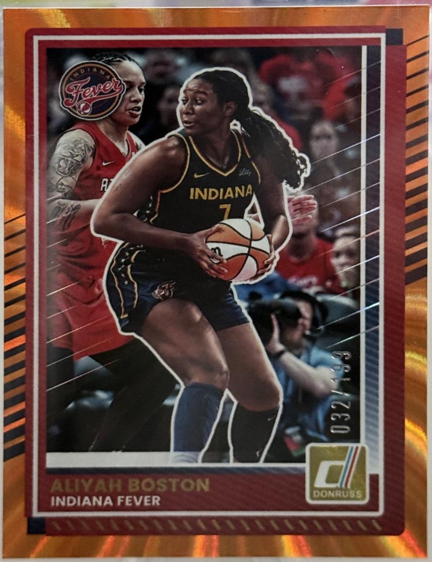 Aliyah Boston [Orange Laser] #1