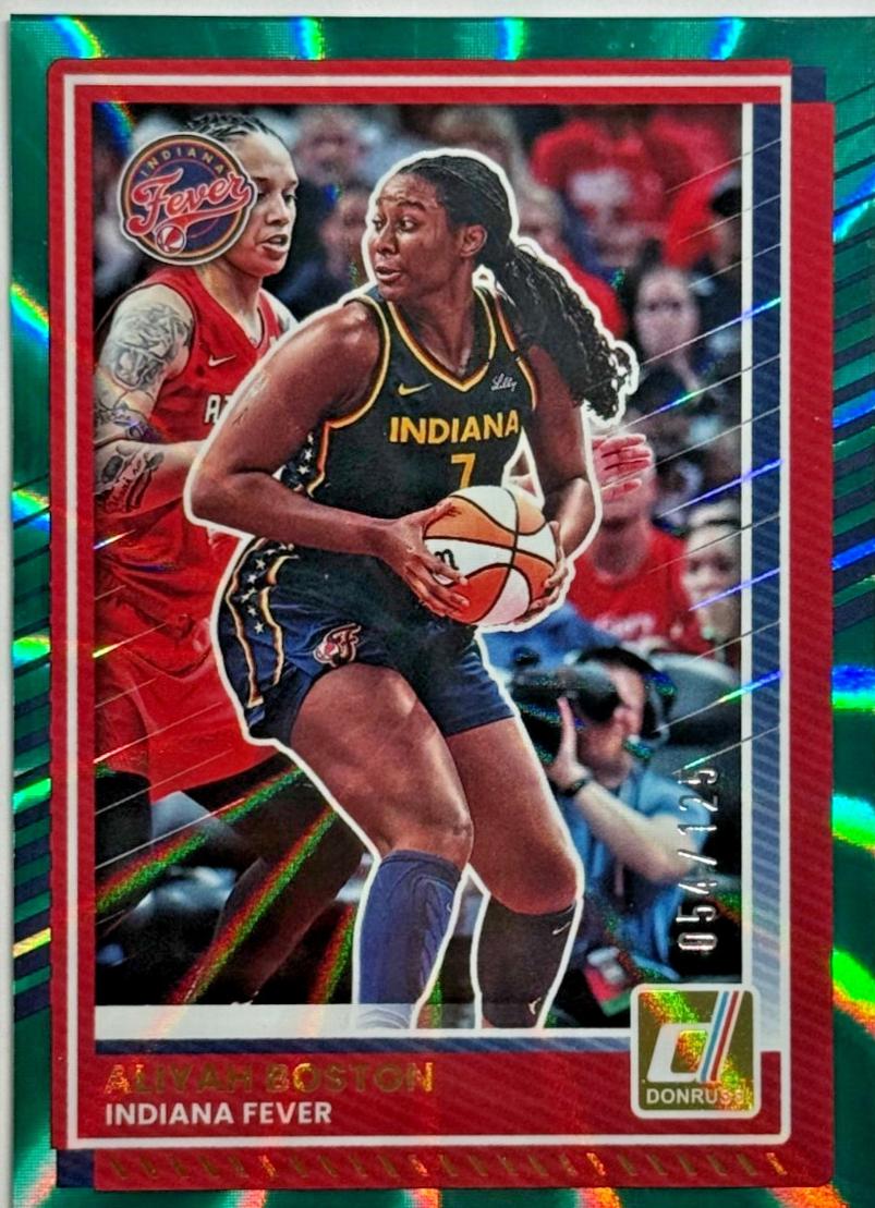 Aliyah Boston [Teal Laser] #1