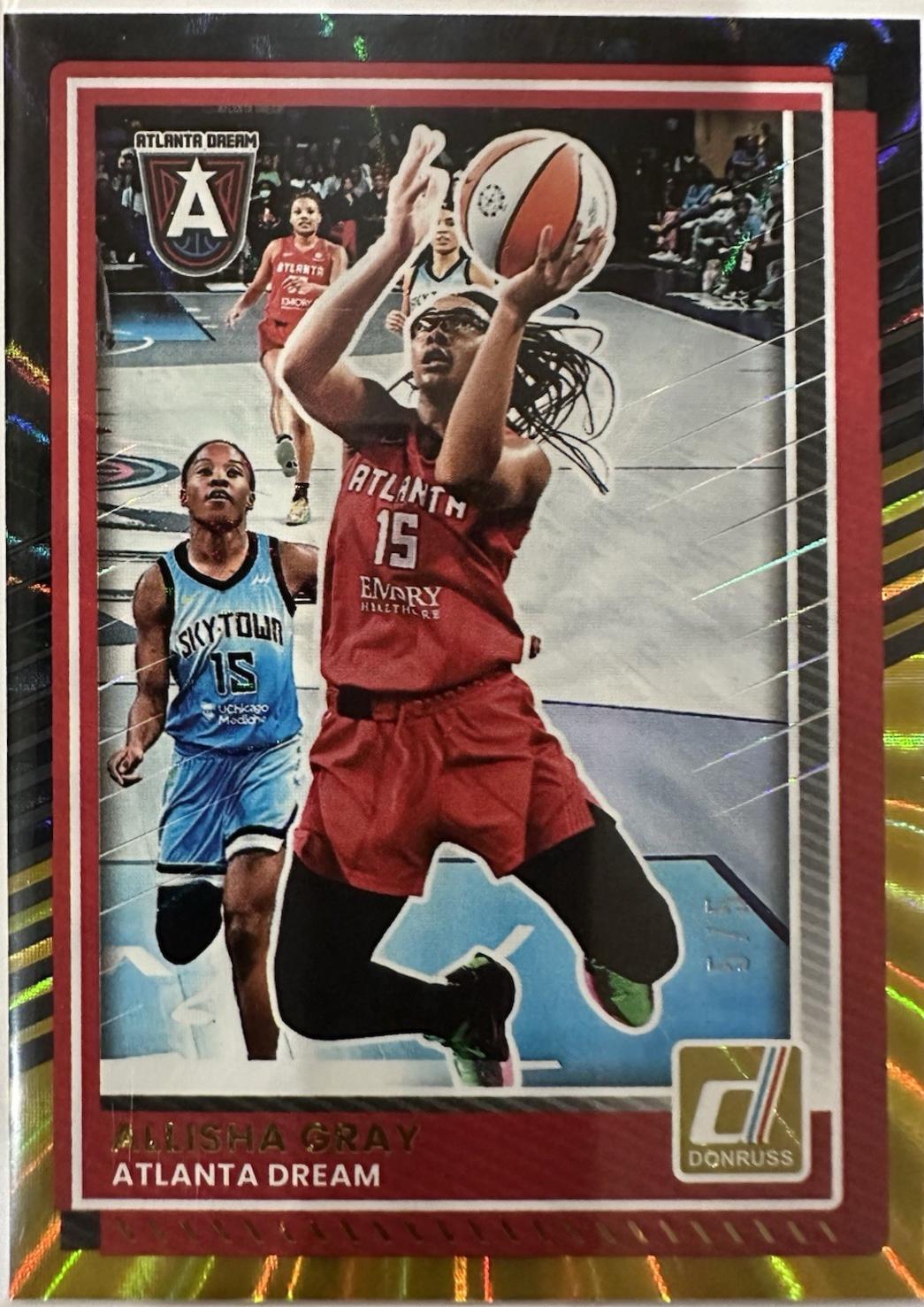 Allisha Gray [Black Gold Laser] #56