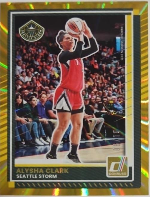 Alysha Clark [Gold Shimmer] #61