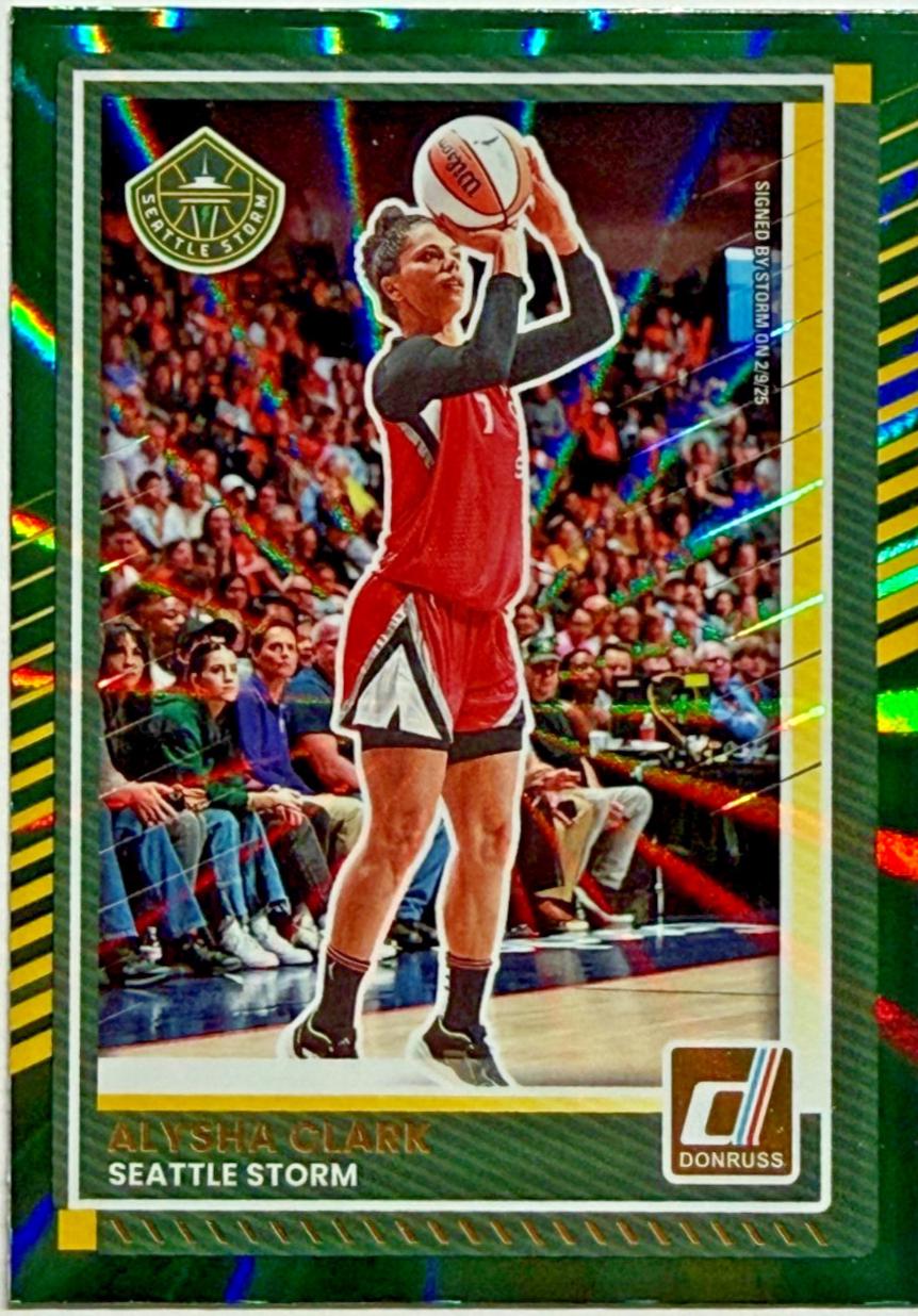 Alysha Clark [Green Laser] #61