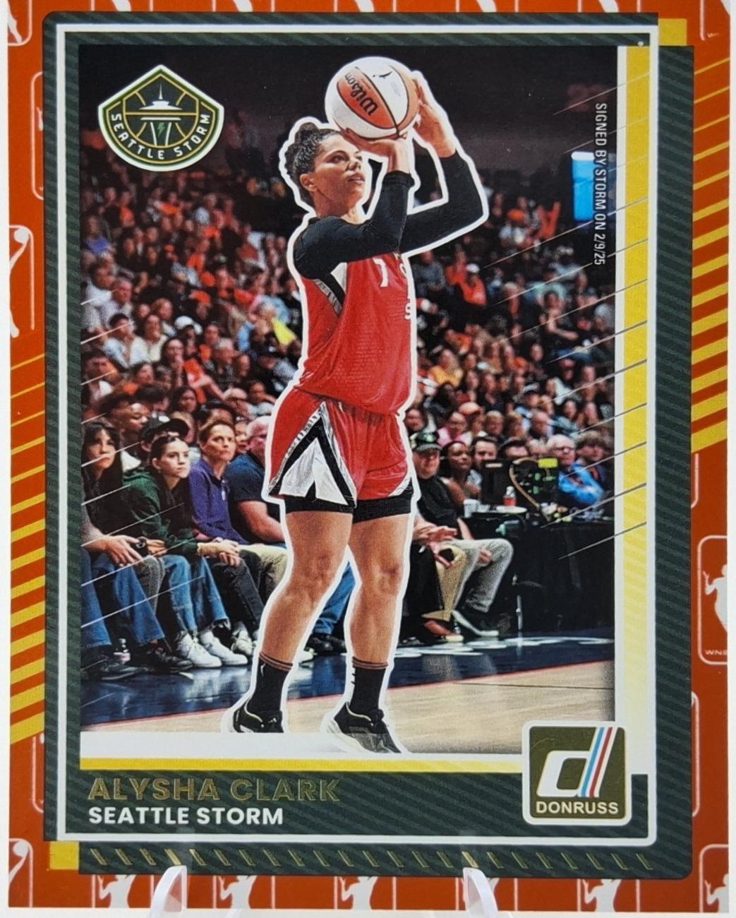 Alysha Clark [Holo WNBA Logo] #61