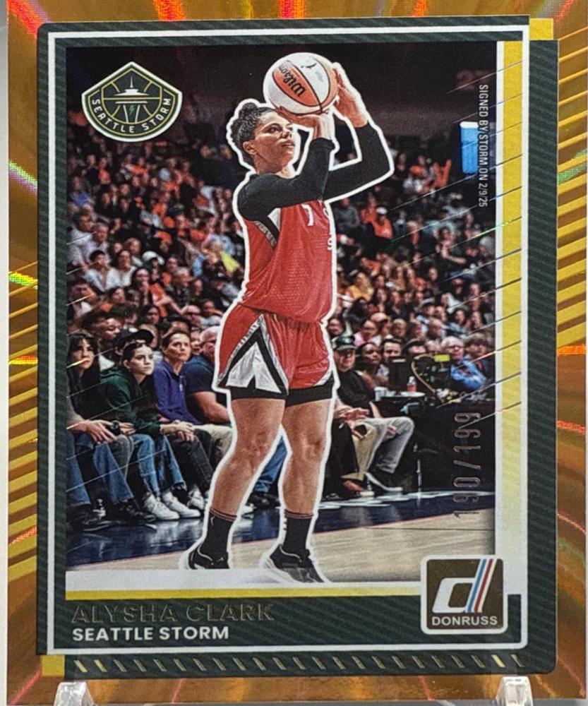 Alysha Clark [Orange Laser] #61