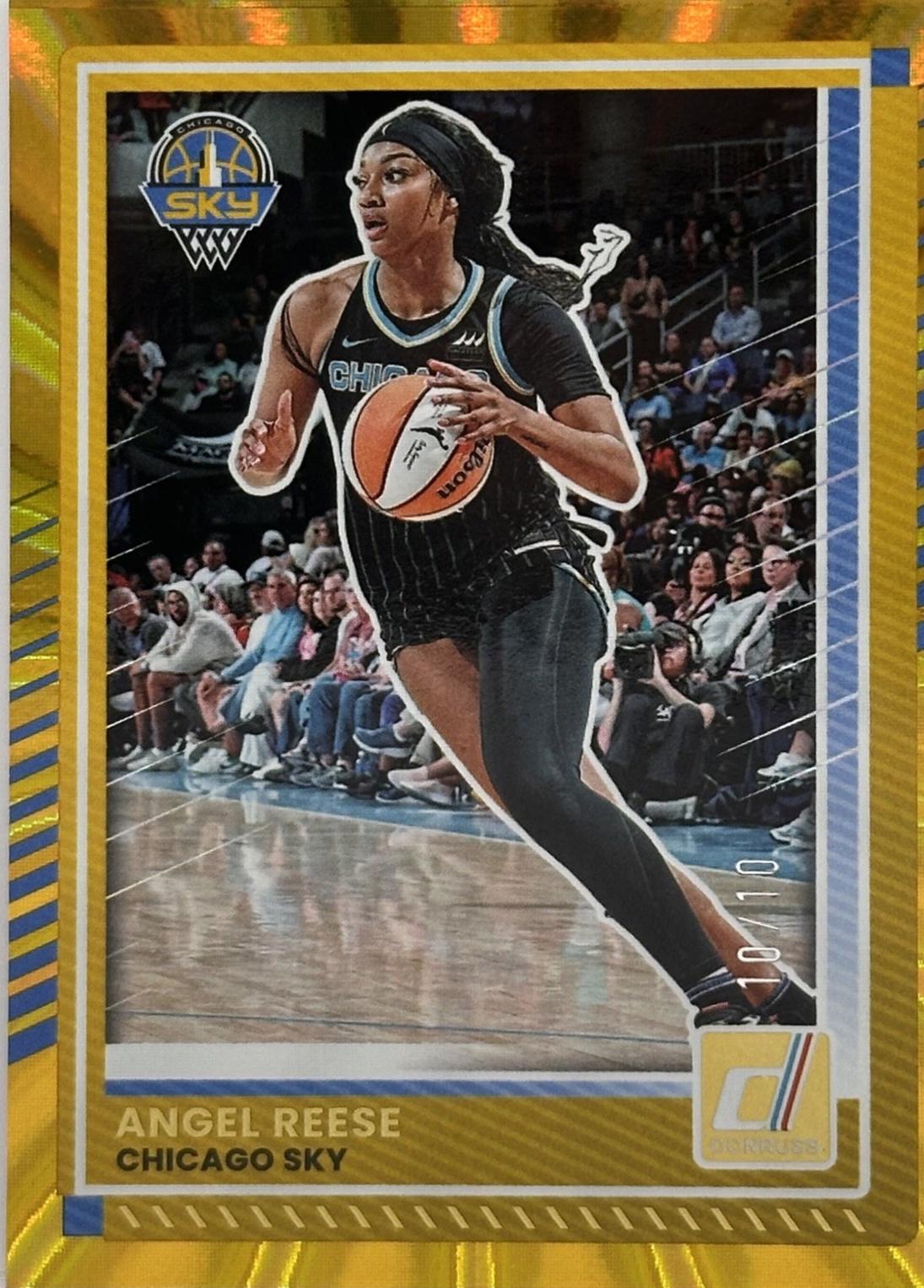 Angel Reese [Gold Shimmer] #71