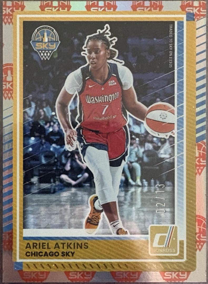 Ariel Atkins [Holo Team Logo] #74