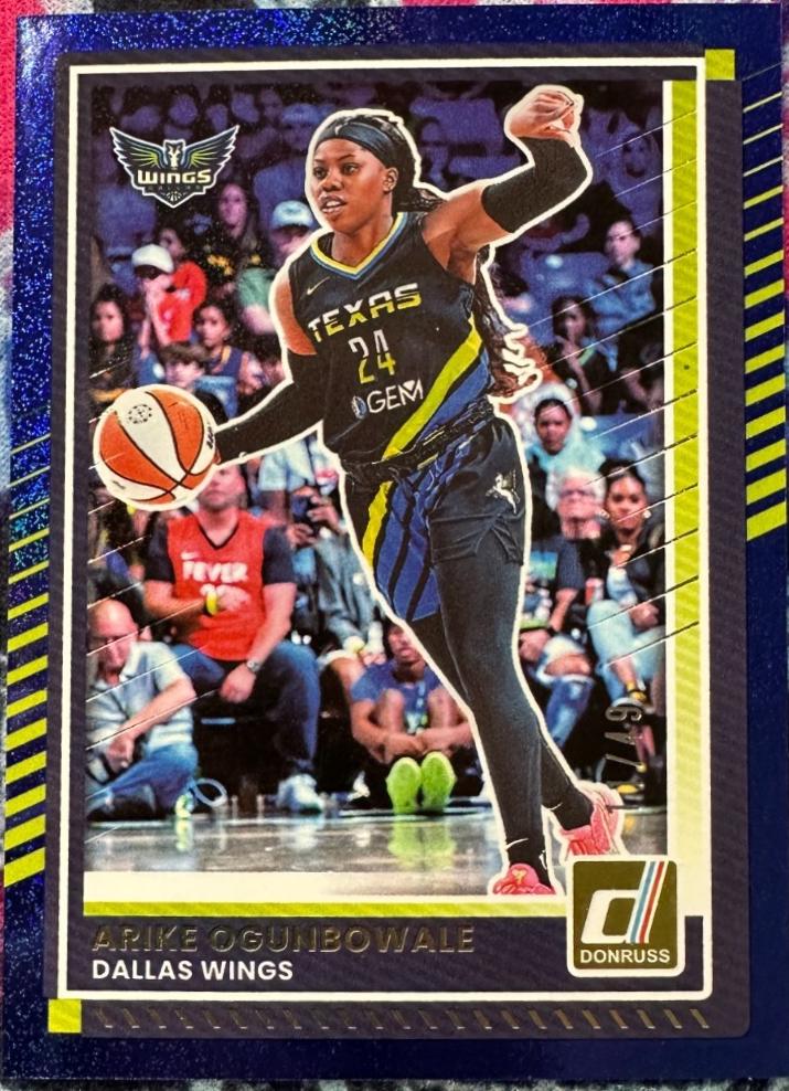 Arike Ogunbowale [Blue Shimmer] #39