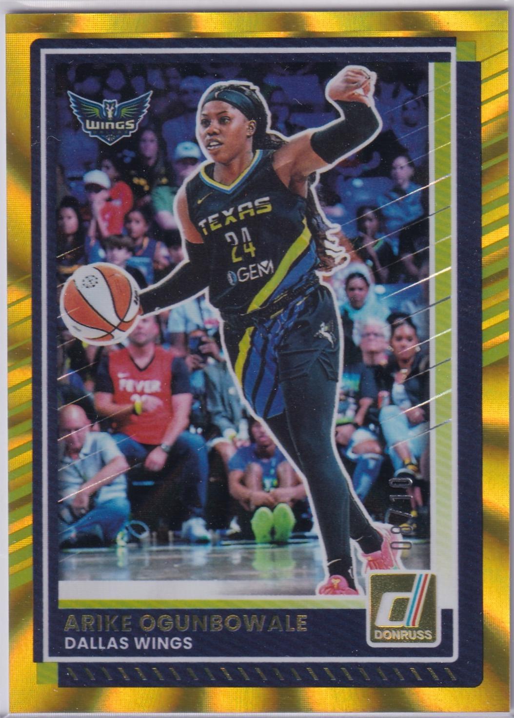 Arike Ogunbowale [Gold Shimmer] #39