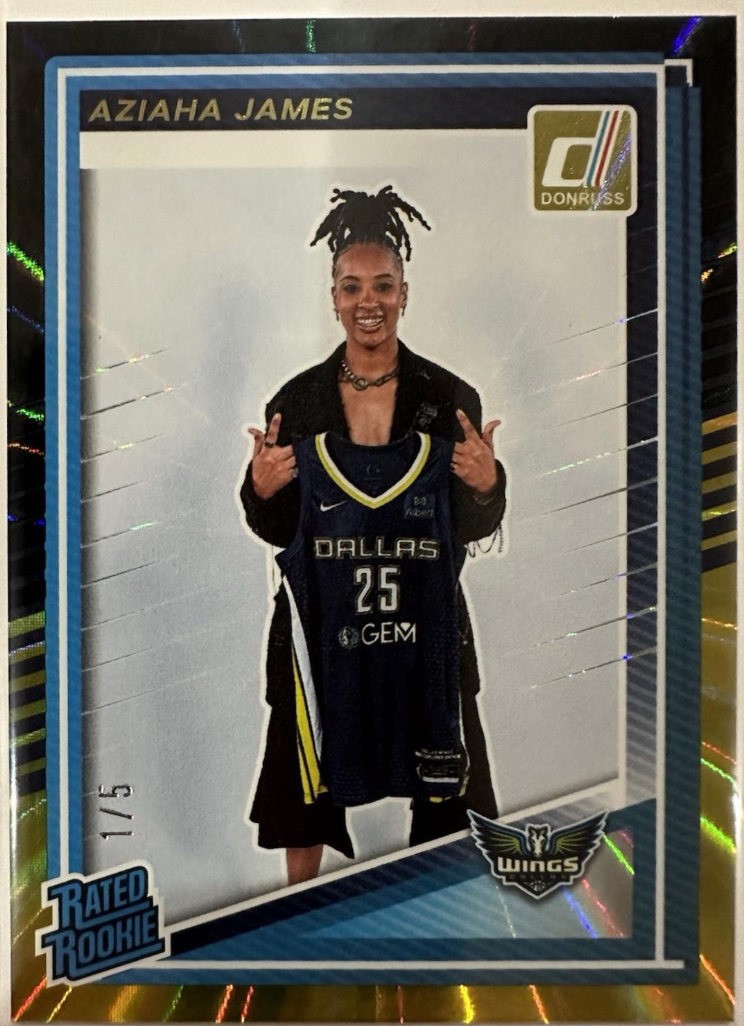 Aziaha James [Black Gold Laser] #95