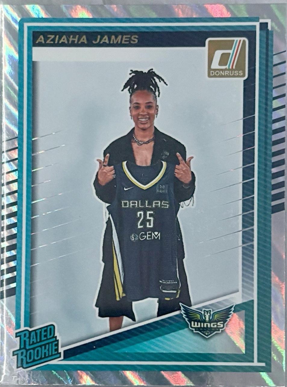 Aziaha James [Holo Black Laser] #95
