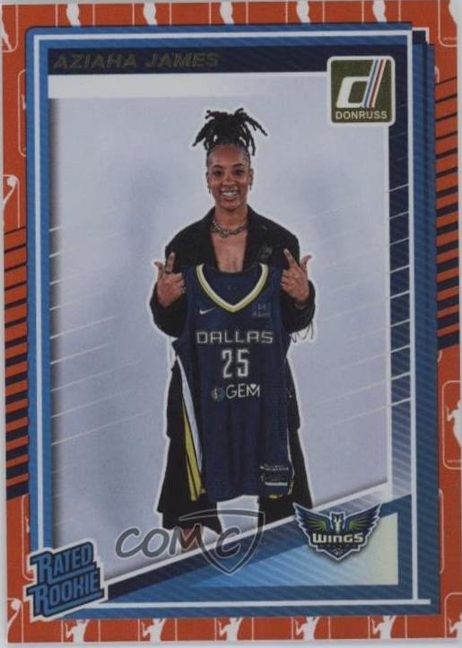 Aziaha James [Holo WNBA Logo] #95